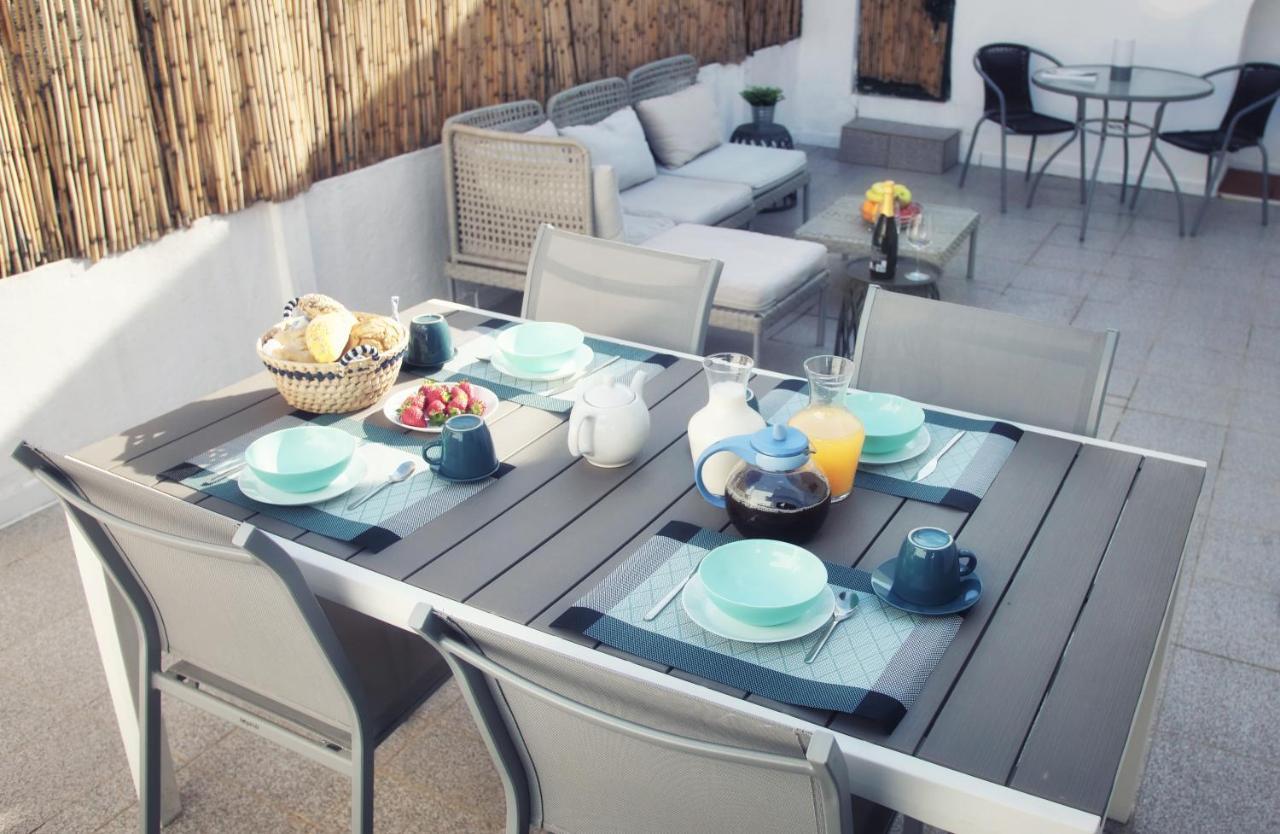 Central Olhao Home - Private Spacious Sunlit Patio オリョン エクステリア 写真
